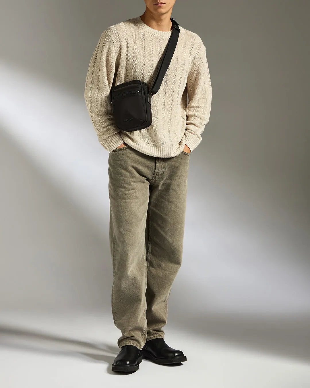 Icon Crossbody Bag in Black sold by Antler product image thumbnail 2