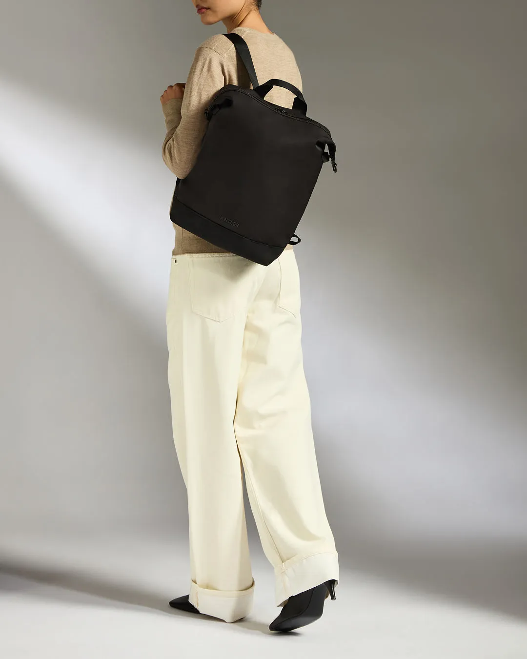 Icon 2-in-1 Tote Backpack in Black sold by Antler product image thumbnail 3