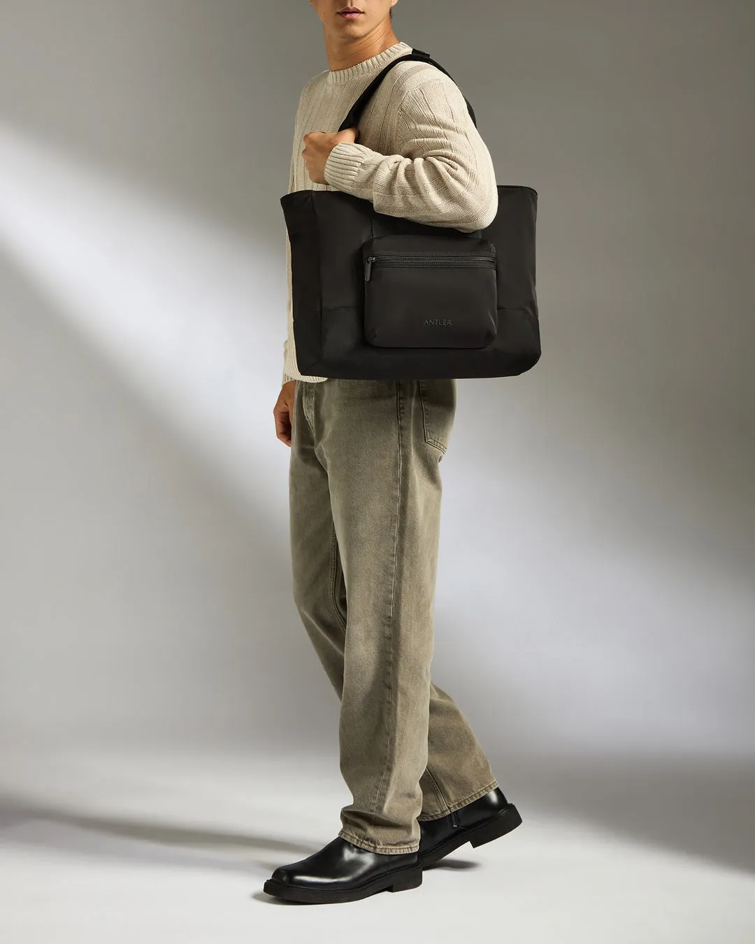 Icon Tote Bag in Black sold by Antler product image thumbnail 3
