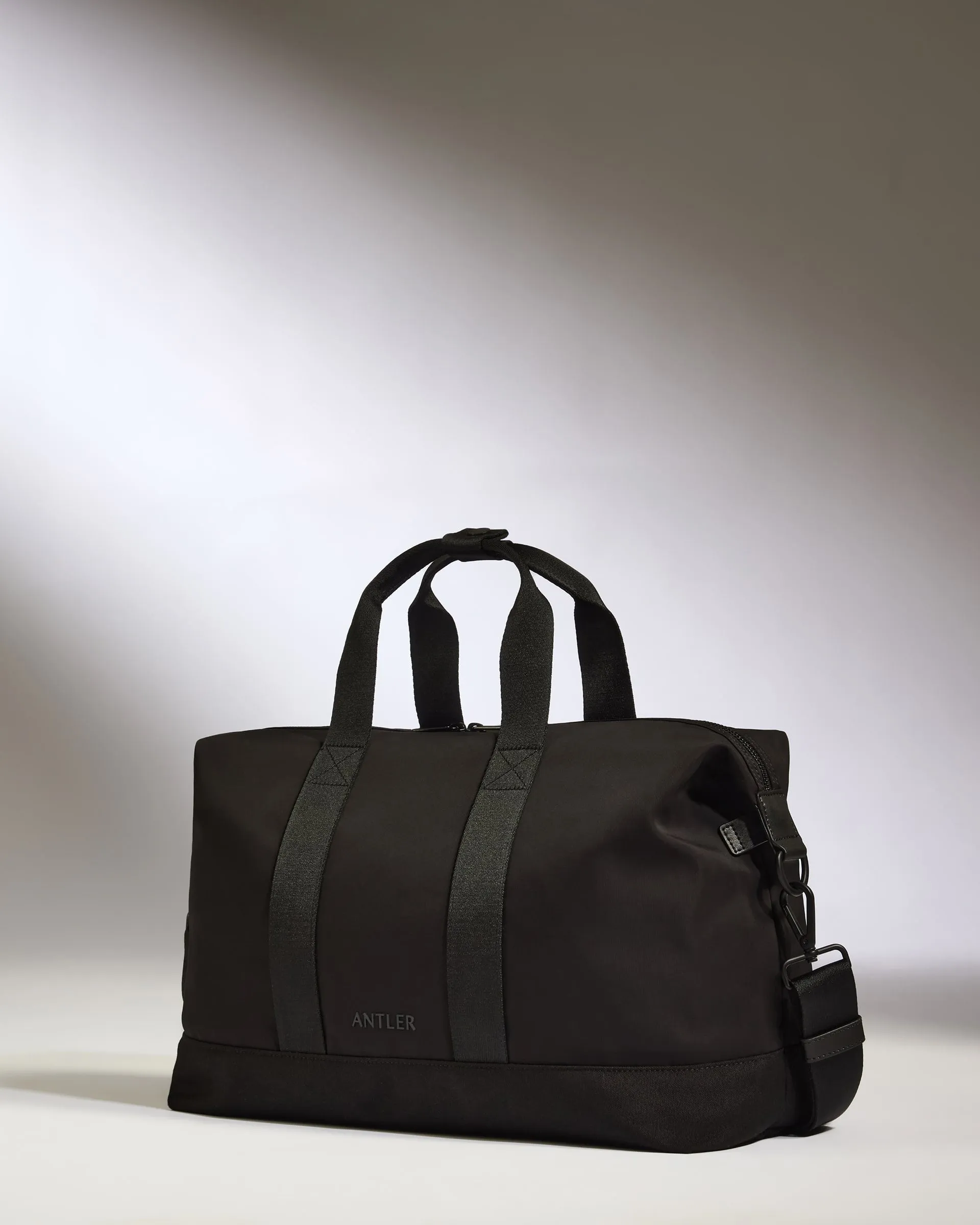 Icon Overnight Bag in Black sold by Antler