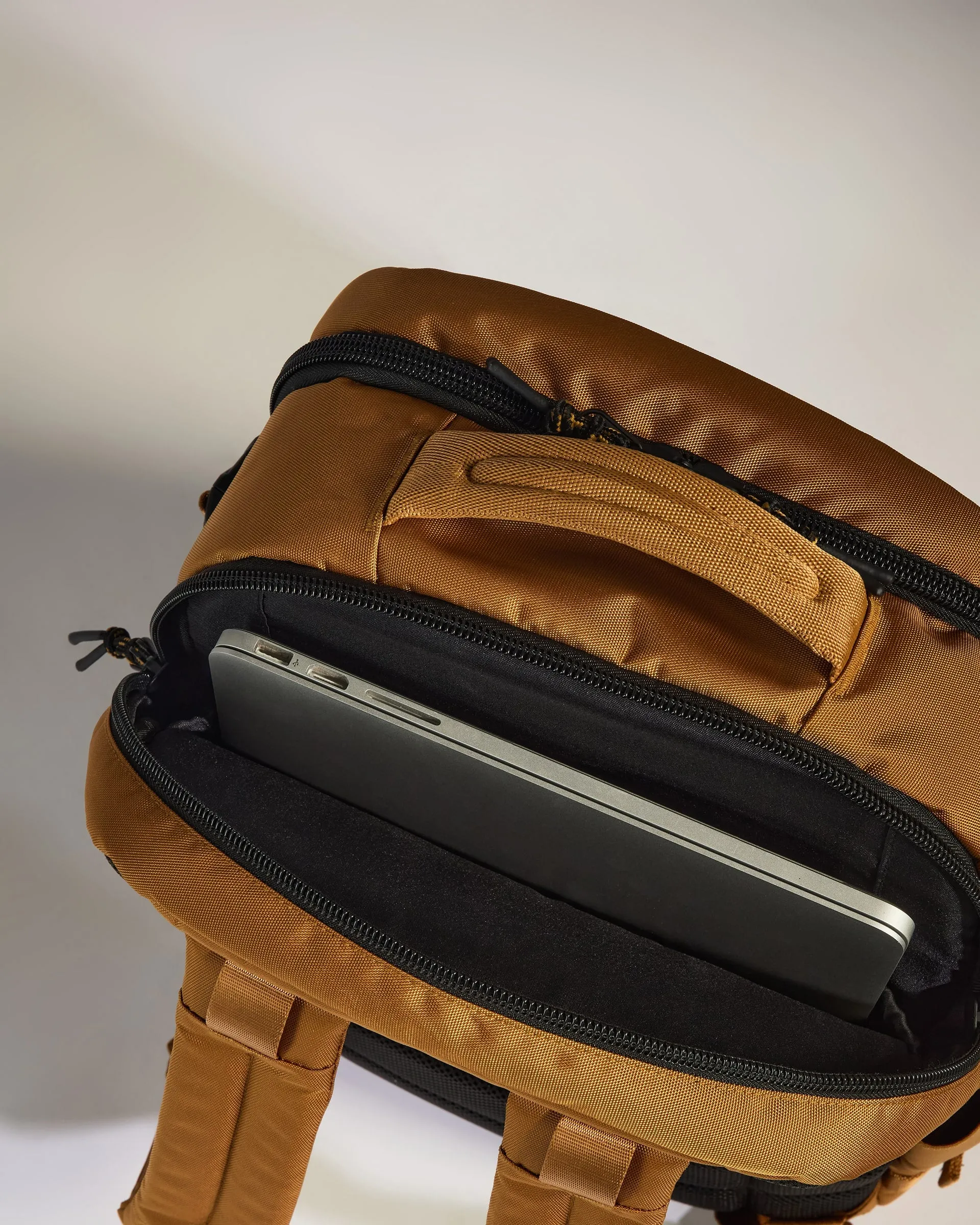 Discovery Backpack in Mustard Yellow sold by Antler product image thumbnail 4