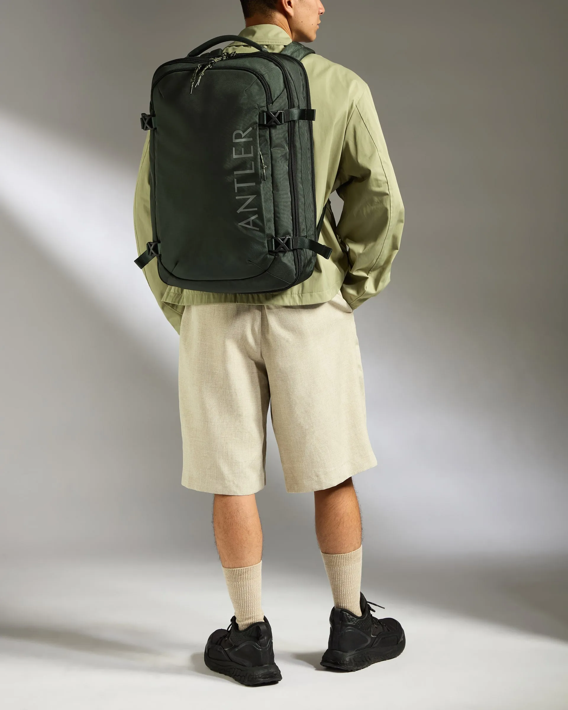 Discovery 45L Backpack in Dark Forest Green sold by Antler product image thumbnail 2
