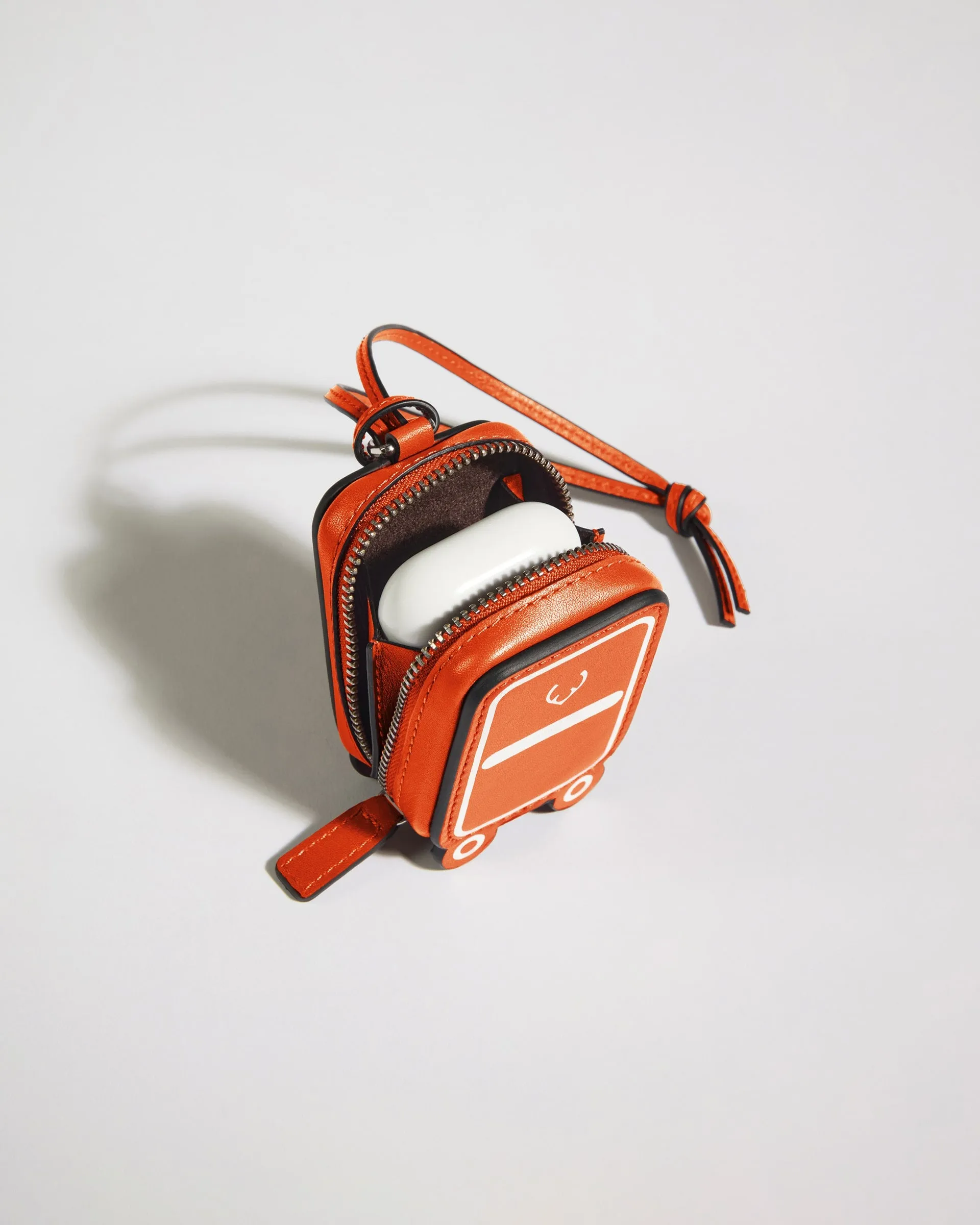 Heritage Leather AirPods Case in Coral sold by Antler product image thumbnail 2