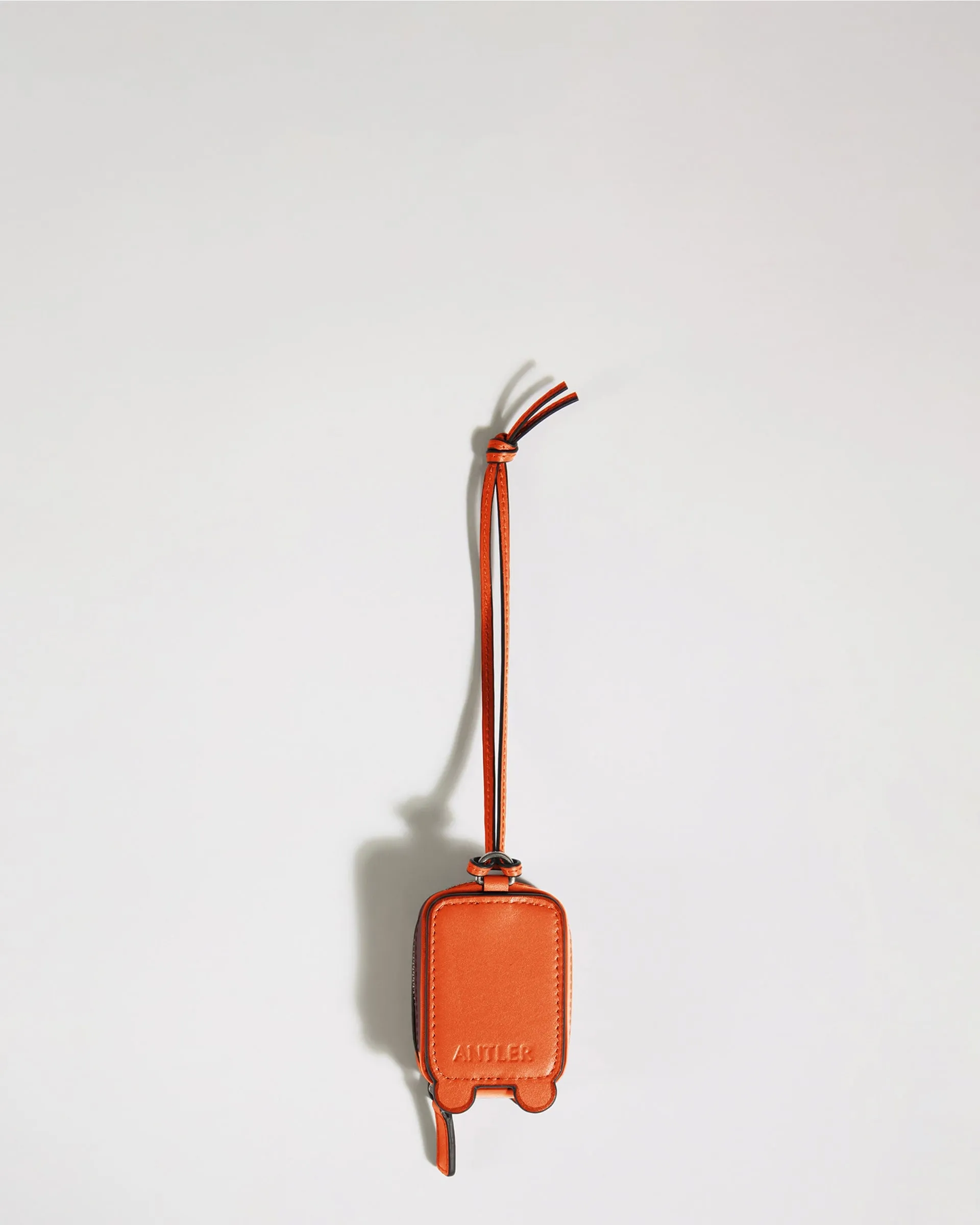 Heritage Leather AirPods Case in Coral sold by Antler product image thumbnail 5