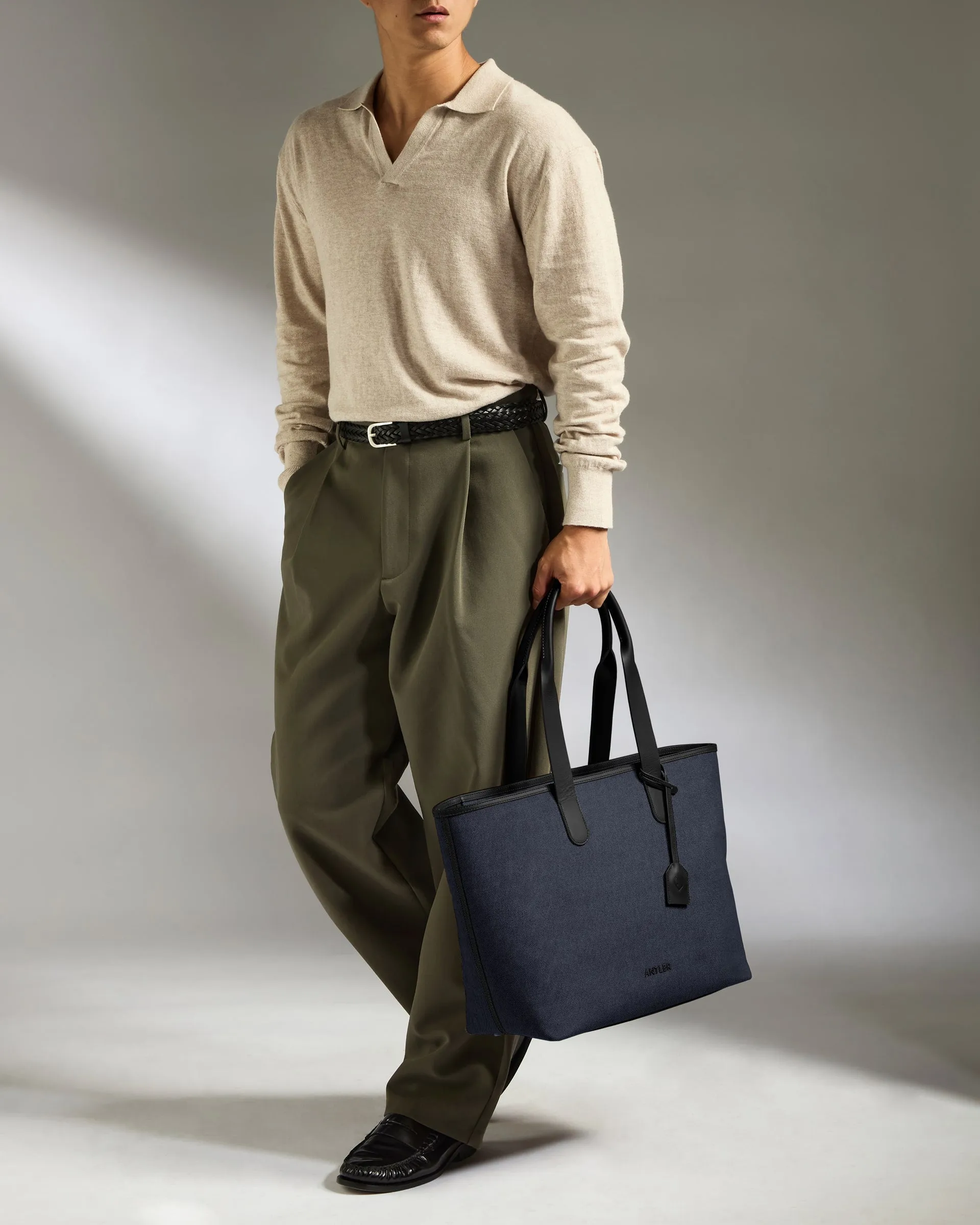 Heritage Tote Bag in Navy sold by Antler product image thumbnail 2