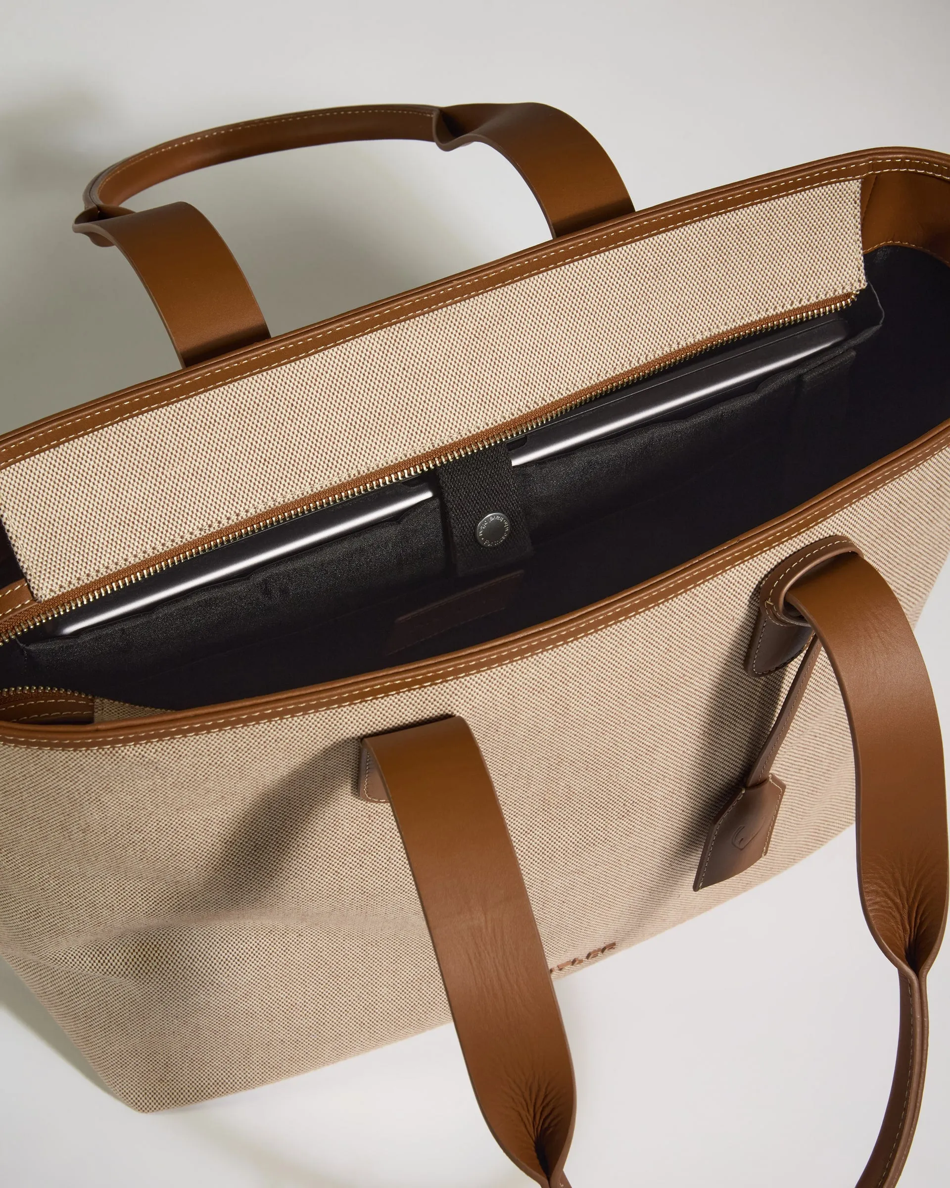 Heritage Tote Bag in Natural sold by Antler product image thumbnail 4