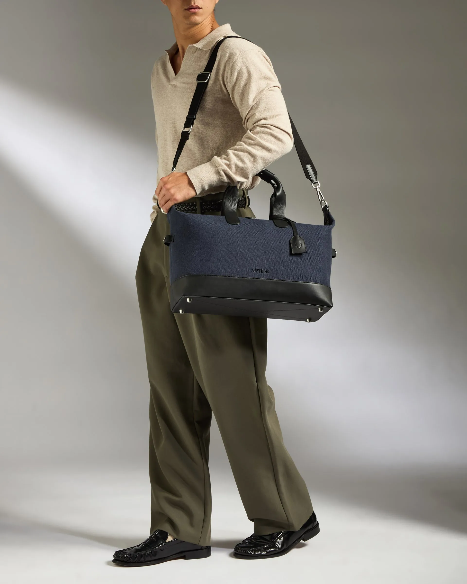 Heritage Overnight Bag in Navy sold by Antler product image thumbnail 3
