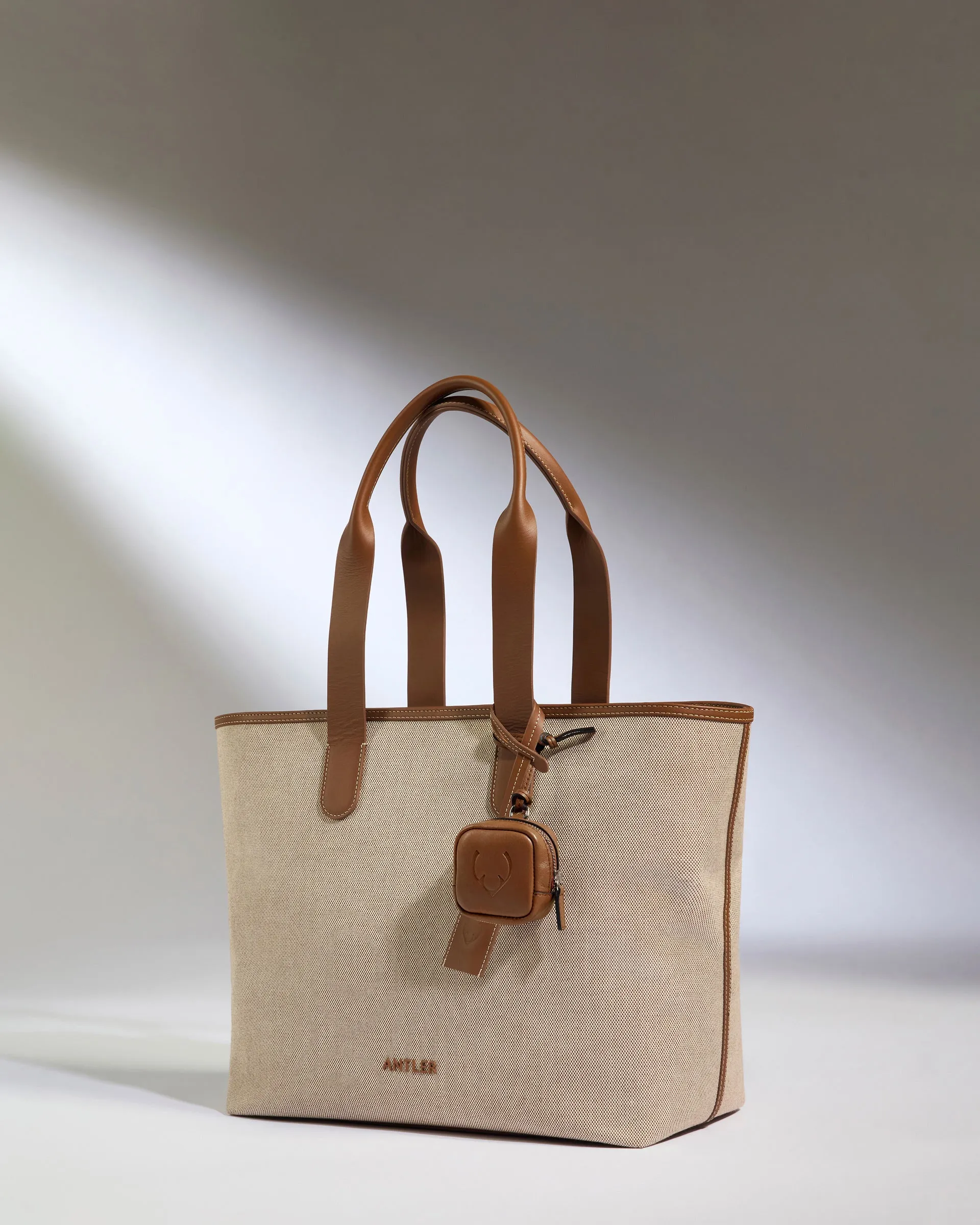 Heritage Leather AirPods Case in Tan sold by Antler product image thumbnail 4