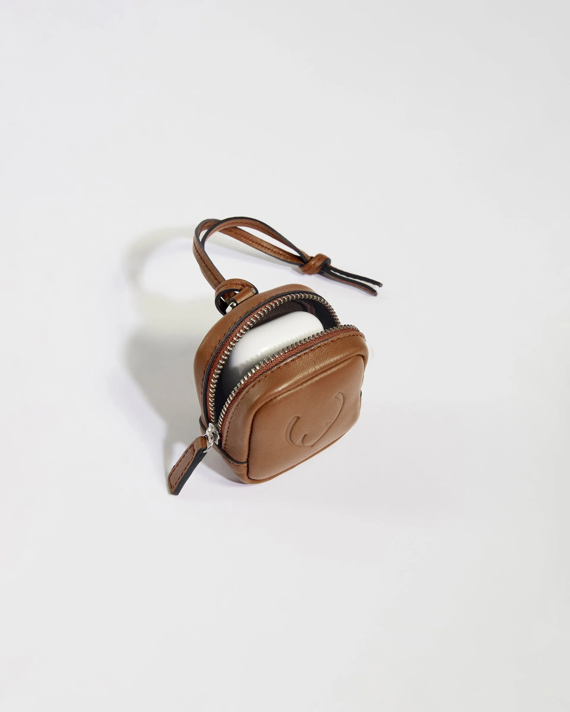 Heritage Leather AirPods Case in Tan sold by Antler product image thumbnail 2