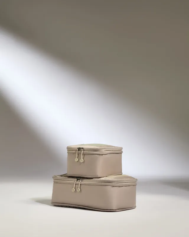 Packing Cubes in Taupe - Set of 2 sold by Antler