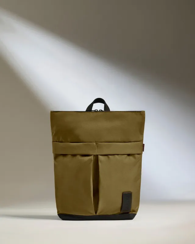 Urban Core Zip Top Backpack in Olive Green sold by Antler