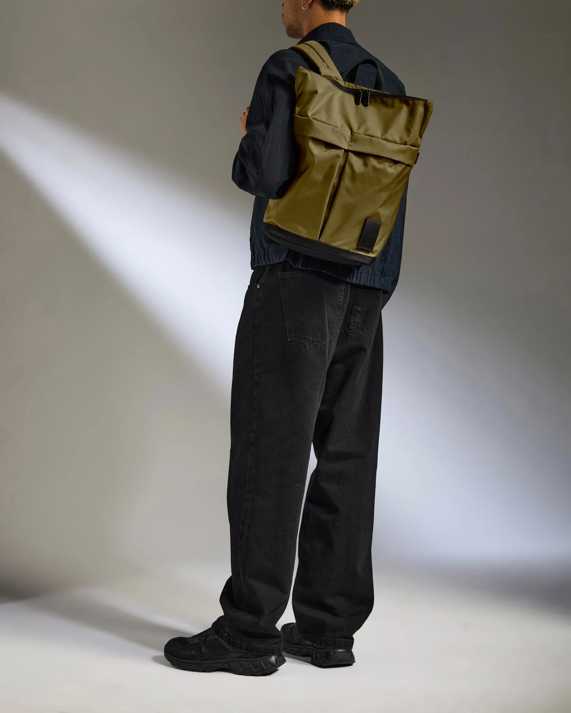 Urban Core Zip Top Backpack in Olive Green sold by Antler product image thumbnail 2