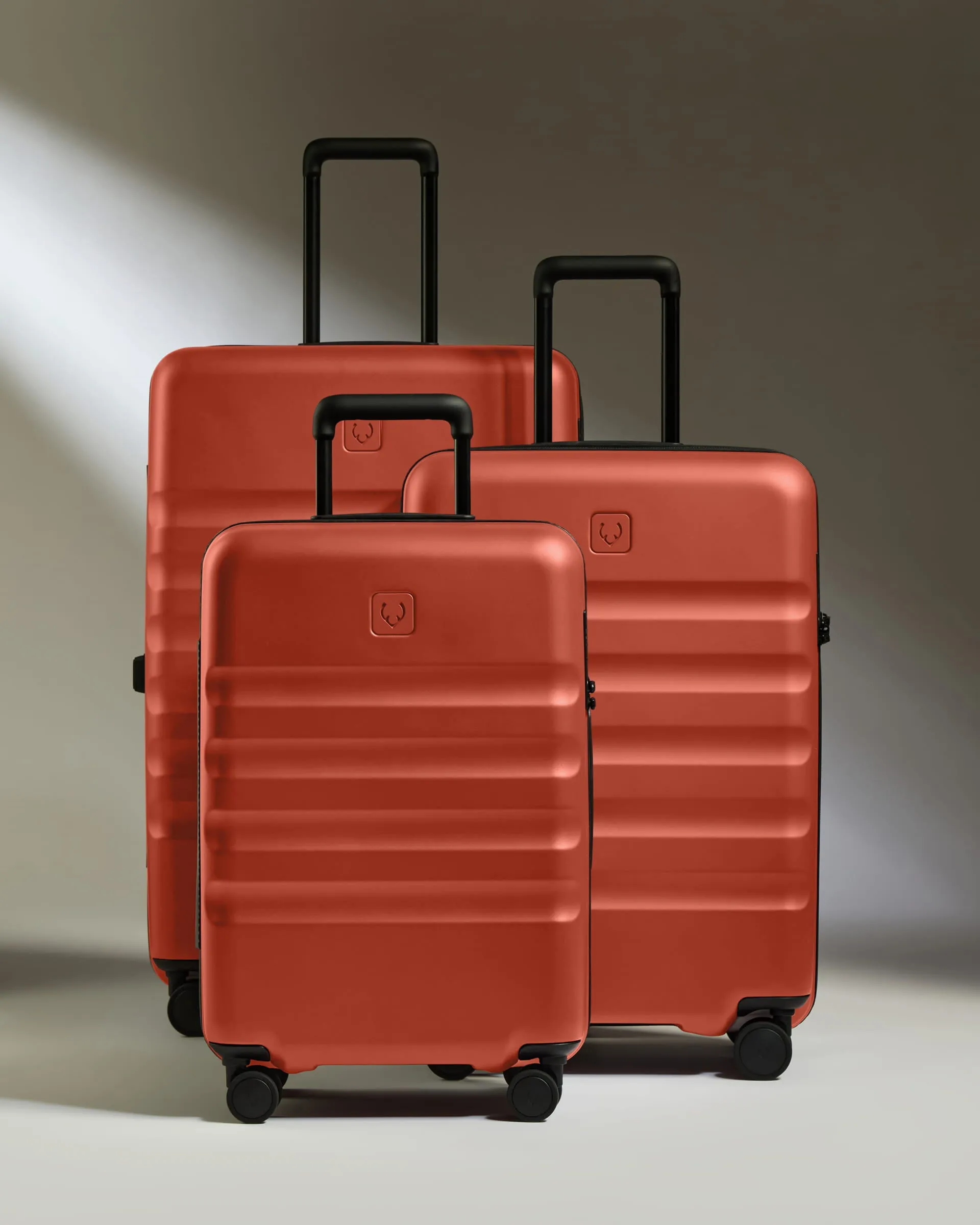 Large Carry-on Luggage Set in Buckthorn Red - Icon Stripe sold by Antler product image thumbnail 3