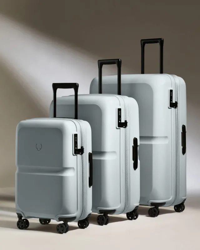 Expandable Carry-on Luggage Set in Salt Blue - Single Stripe sold by Antler