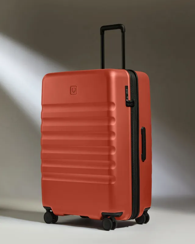 Large Luggage in Buckthorn Red - Icon Stripe made by Antler