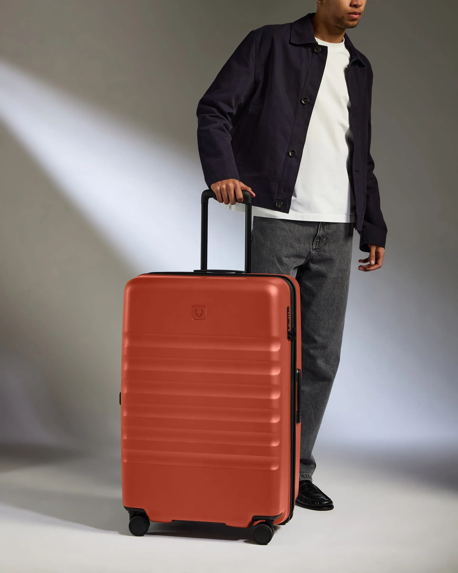 Large Luggage in Buckthorn Red - Icon Stripe sold by Antler product image thumbnail 3