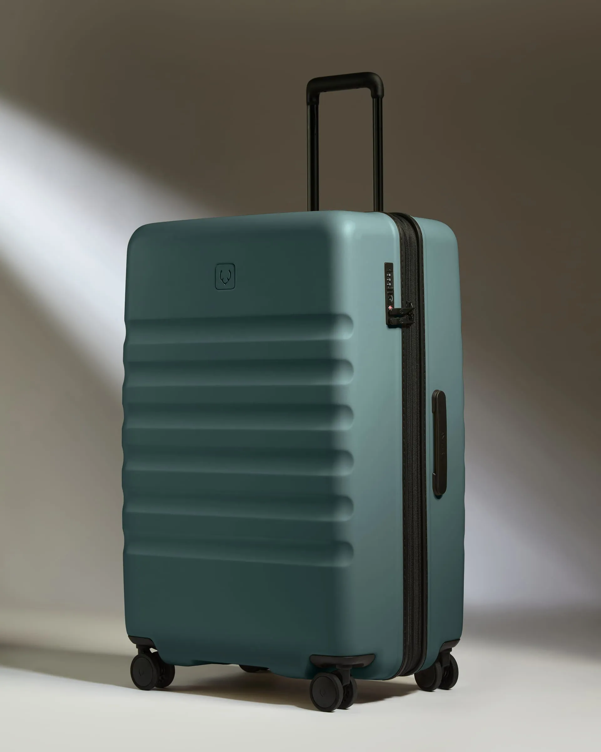 Large Luggage in Glade Blue - Icon Stripe sold by Antler