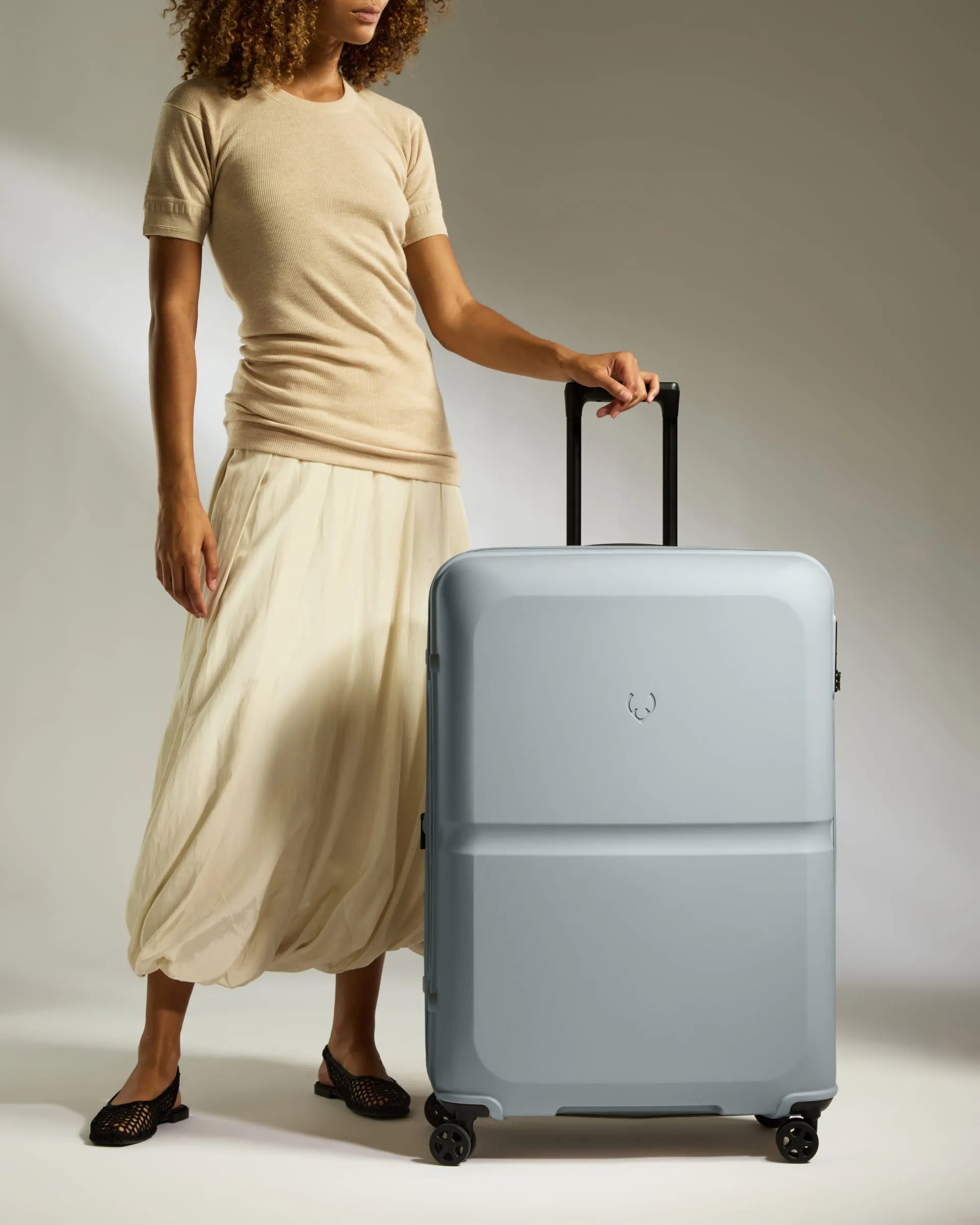 Large Luggage in Salt Blue - Single Stripe sold by Antler product image thumbnail 3