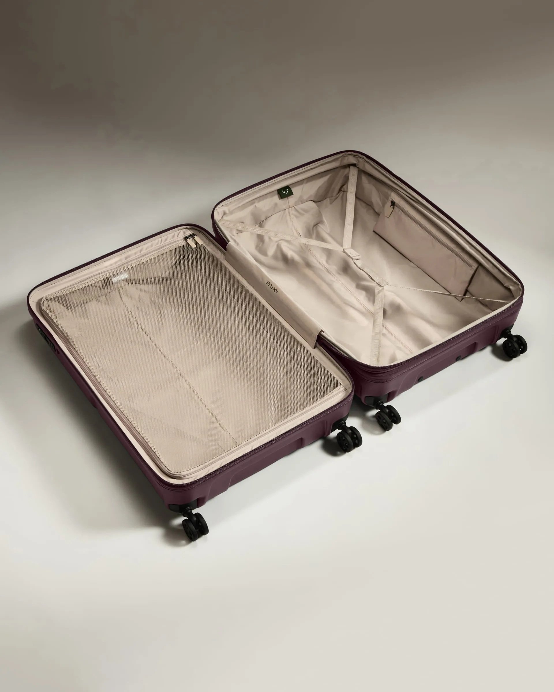 Large Luggage in Lagoon Purple - Single Stripe sold by Antler product image thumbnail 4