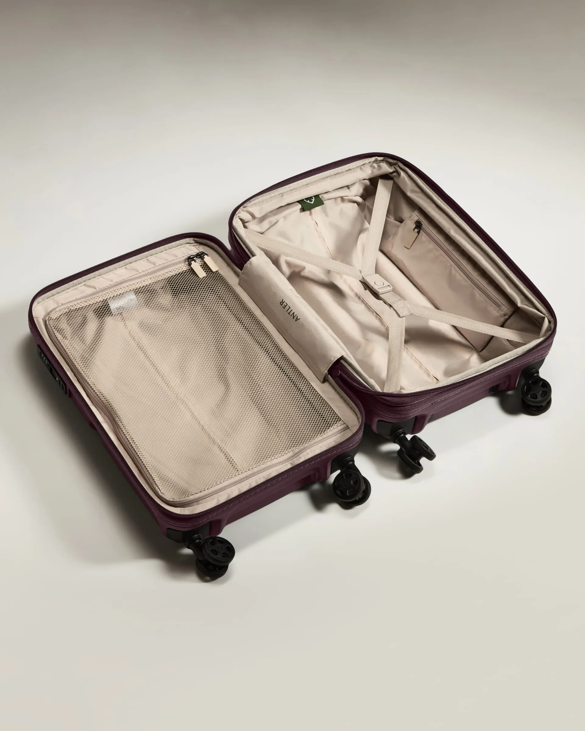 Expandable Carry-on Luggage in Lagoon Purple - Single Stripe sold by Antler product image thumbnail 4