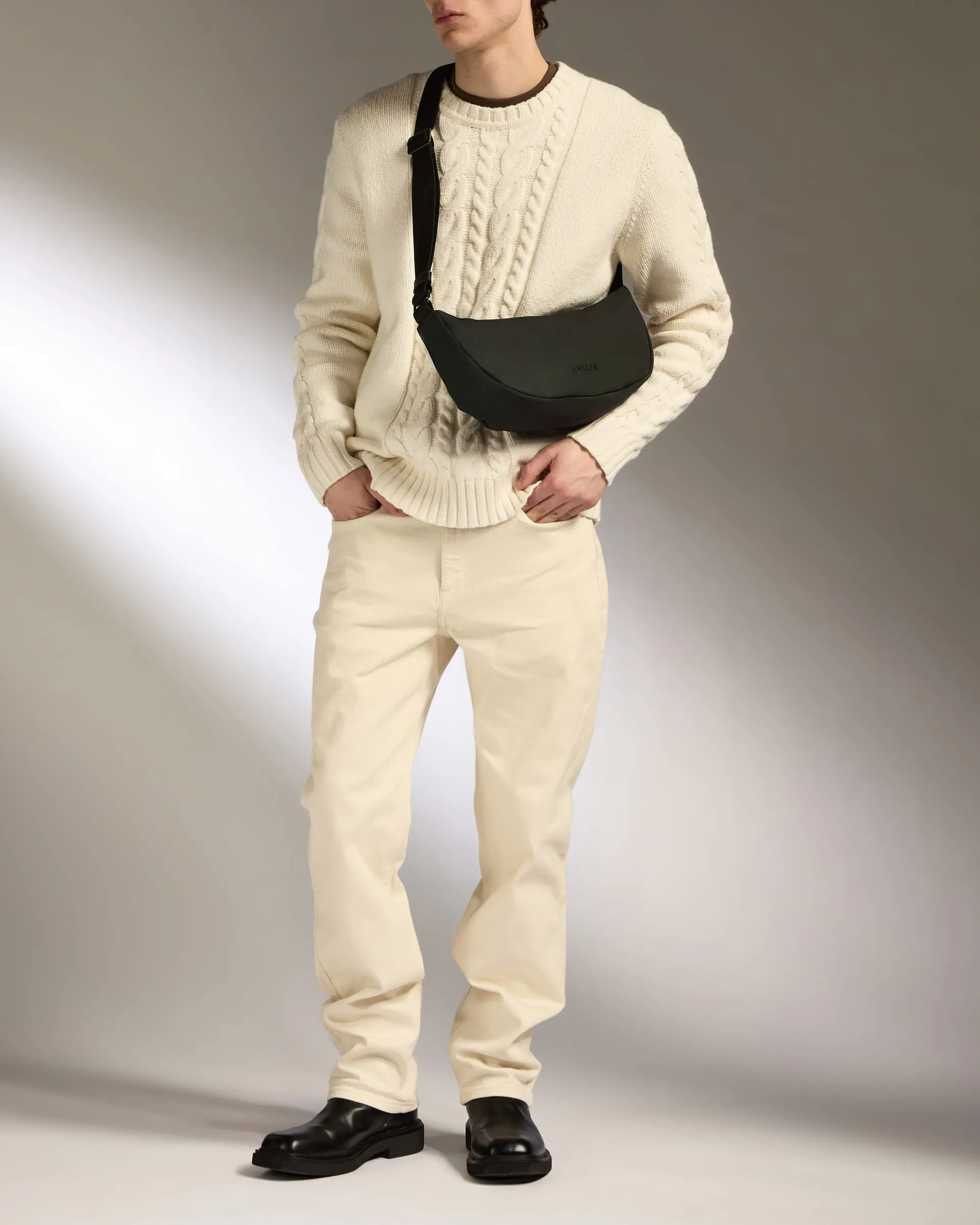 Icon Slingbag in Dark Khaki sold by Antler product image thumbnail 3