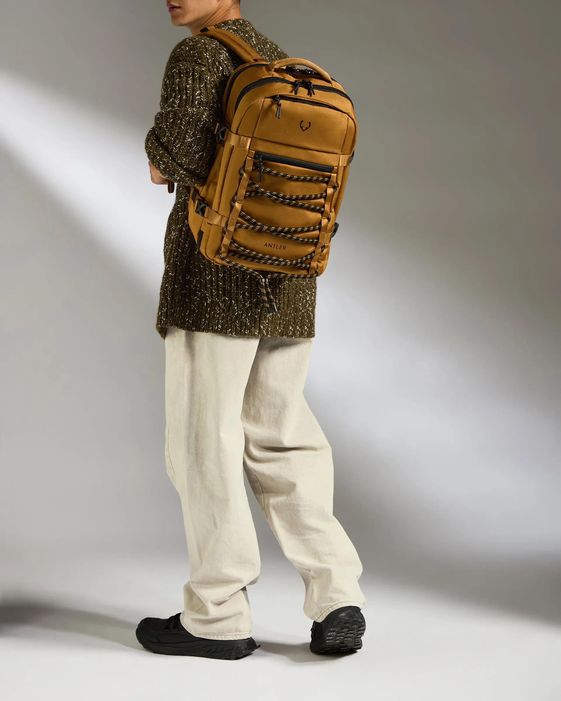 Discovery 28L Backpack in Mustard Yellow sold by Antler product image thumbnail 2