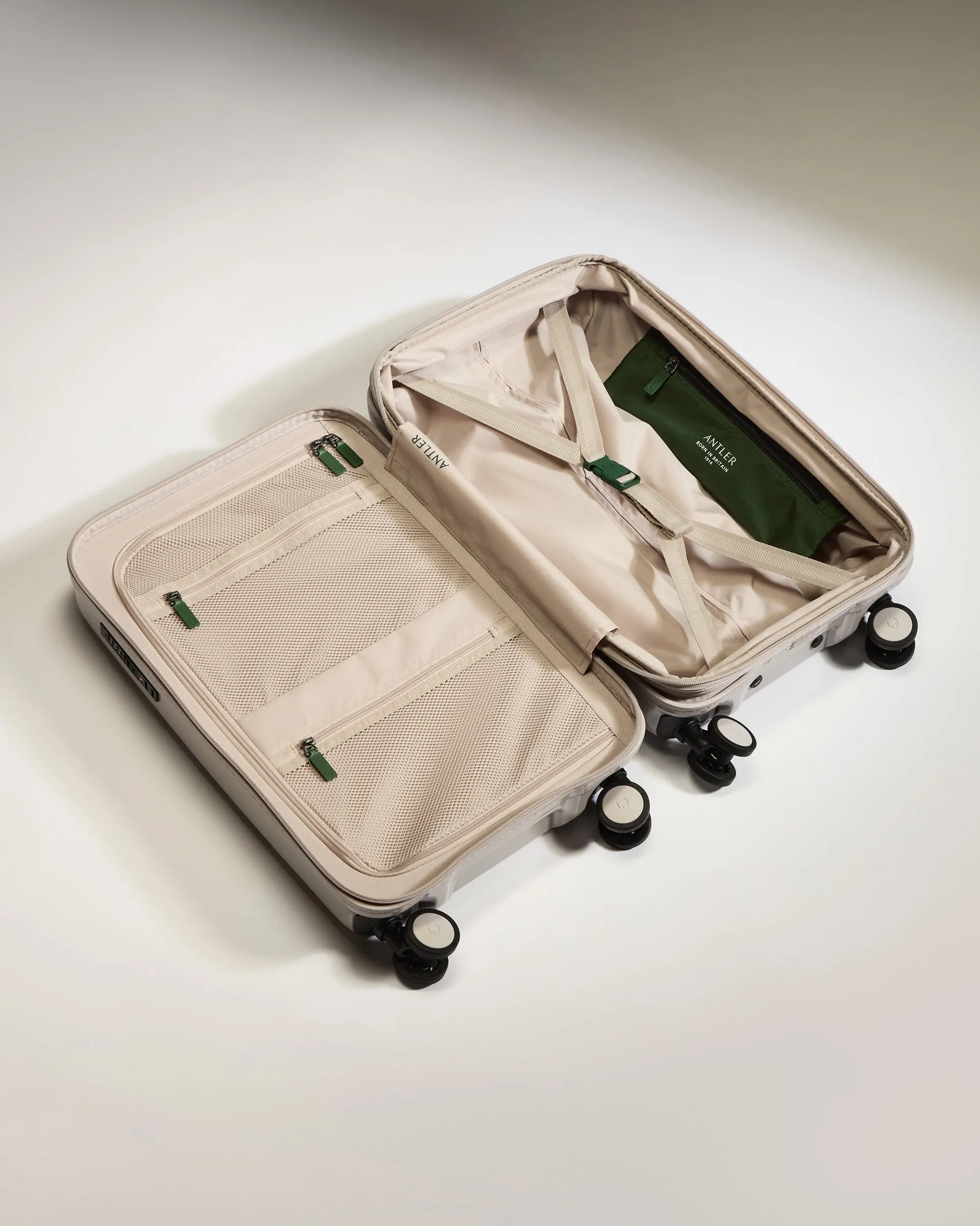 Expandable Carry-on Luggage in Taupe Gloss - Icon Stripe sold by Antler product image thumbnail 4