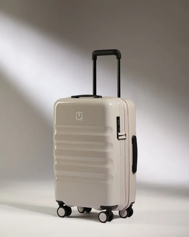 Expandable Carry-on Luggage in Taupe Gloss - Icon Stripe made by Antler