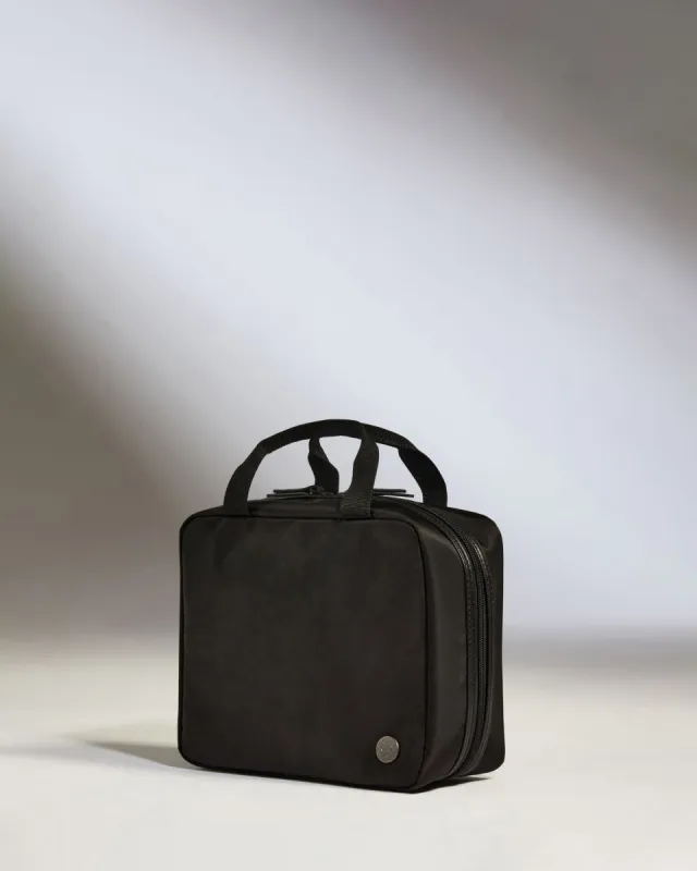 Hanging Toiletry Bag in Black - Chelsea sold by Antler
