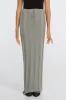 Lulu Column Knit Maxi Skirt - Khaki sold by Apero Label