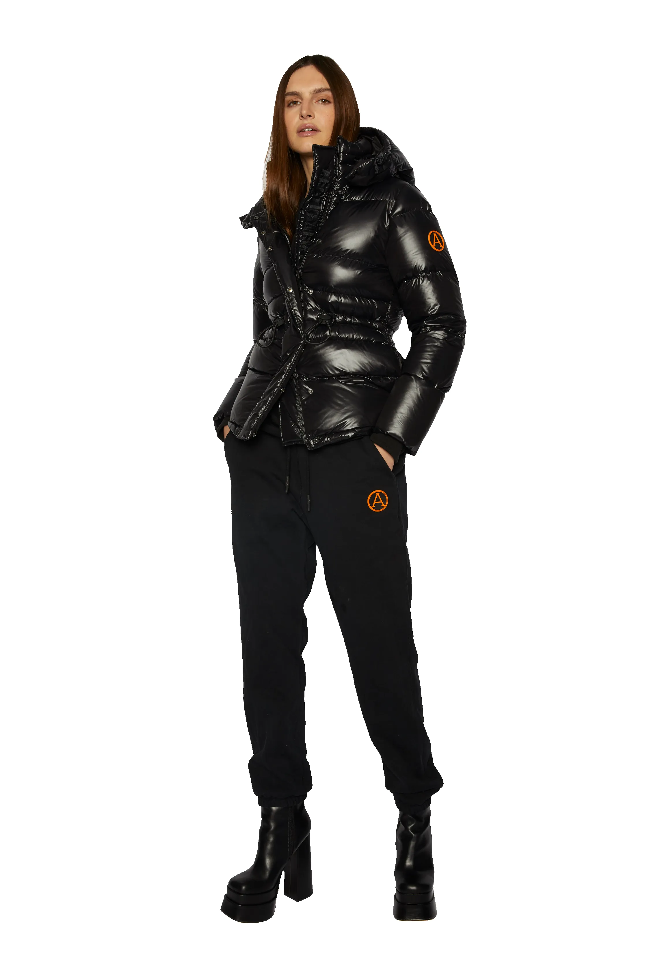 Women's London Puffer in Black sold by Arctic Army product image thumbnail 5