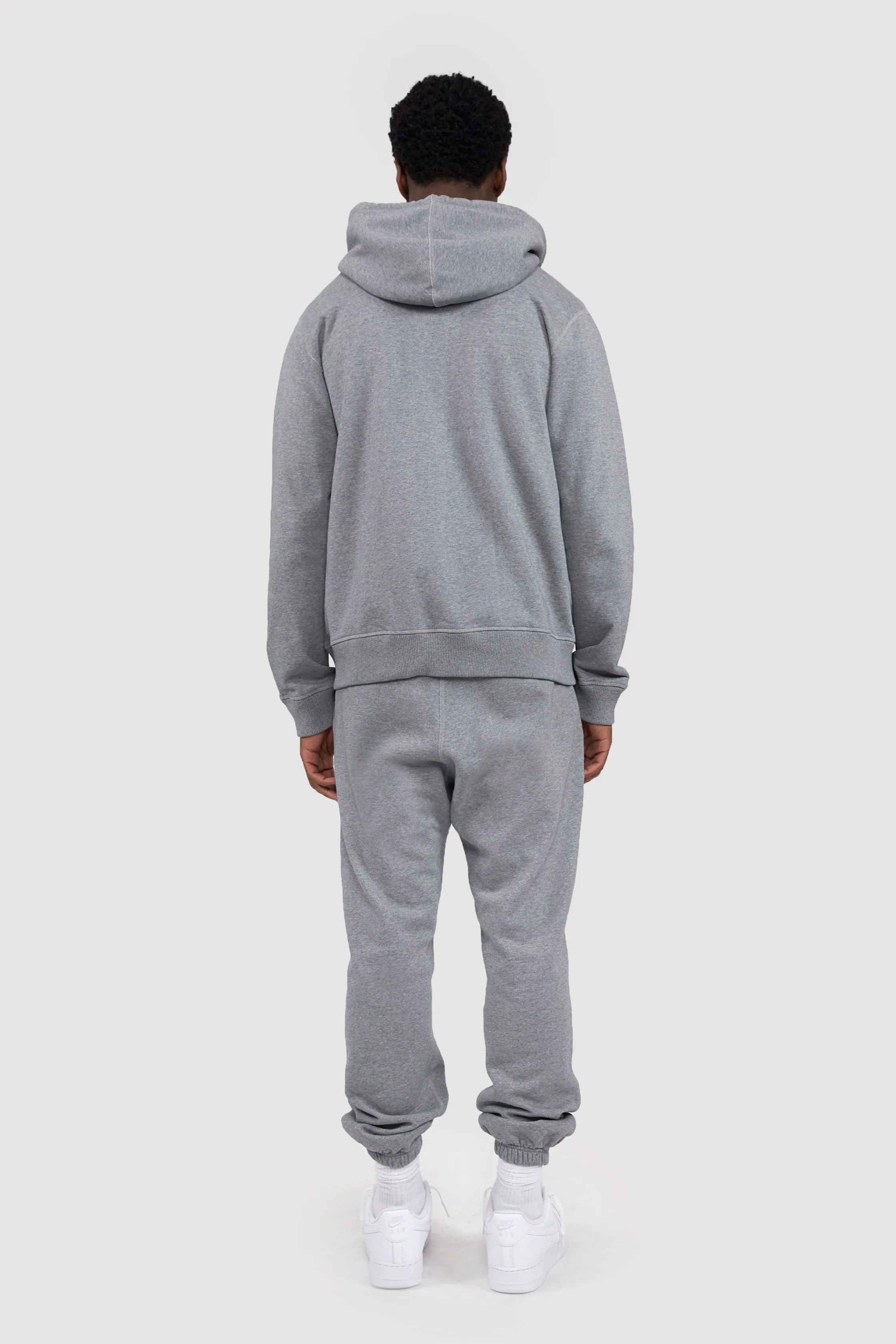 Men's Badge Hoodie in Grey sold by Arctic Army product image thumbnail 5