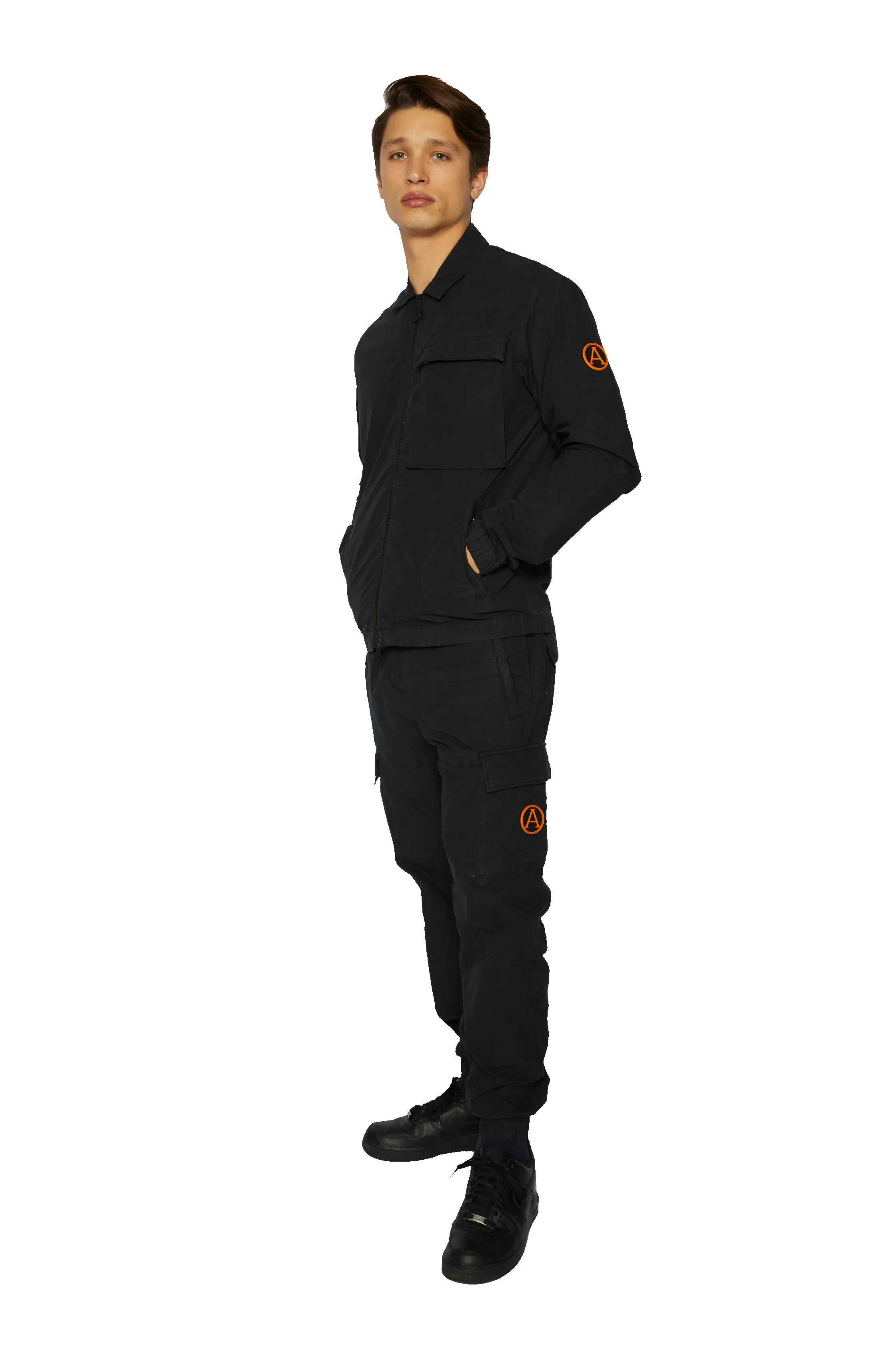 Men's Cargo Pocket LS Shirt in Washed Black sold by Arctic Army product image thumbnail 5