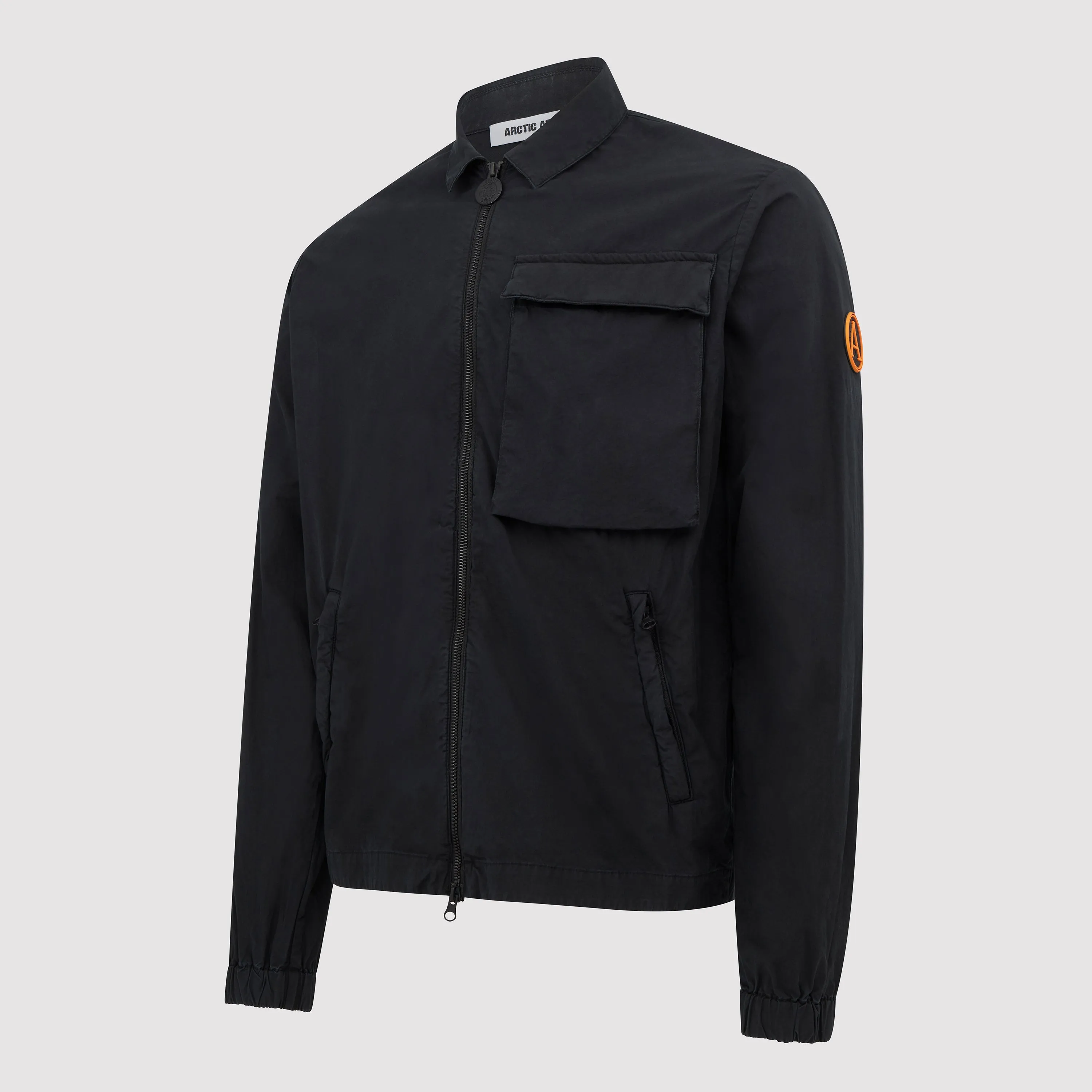 Men's Cargo Pocket LS Shirt in Washed Black sold by Arctic Army product image thumbnail 2
