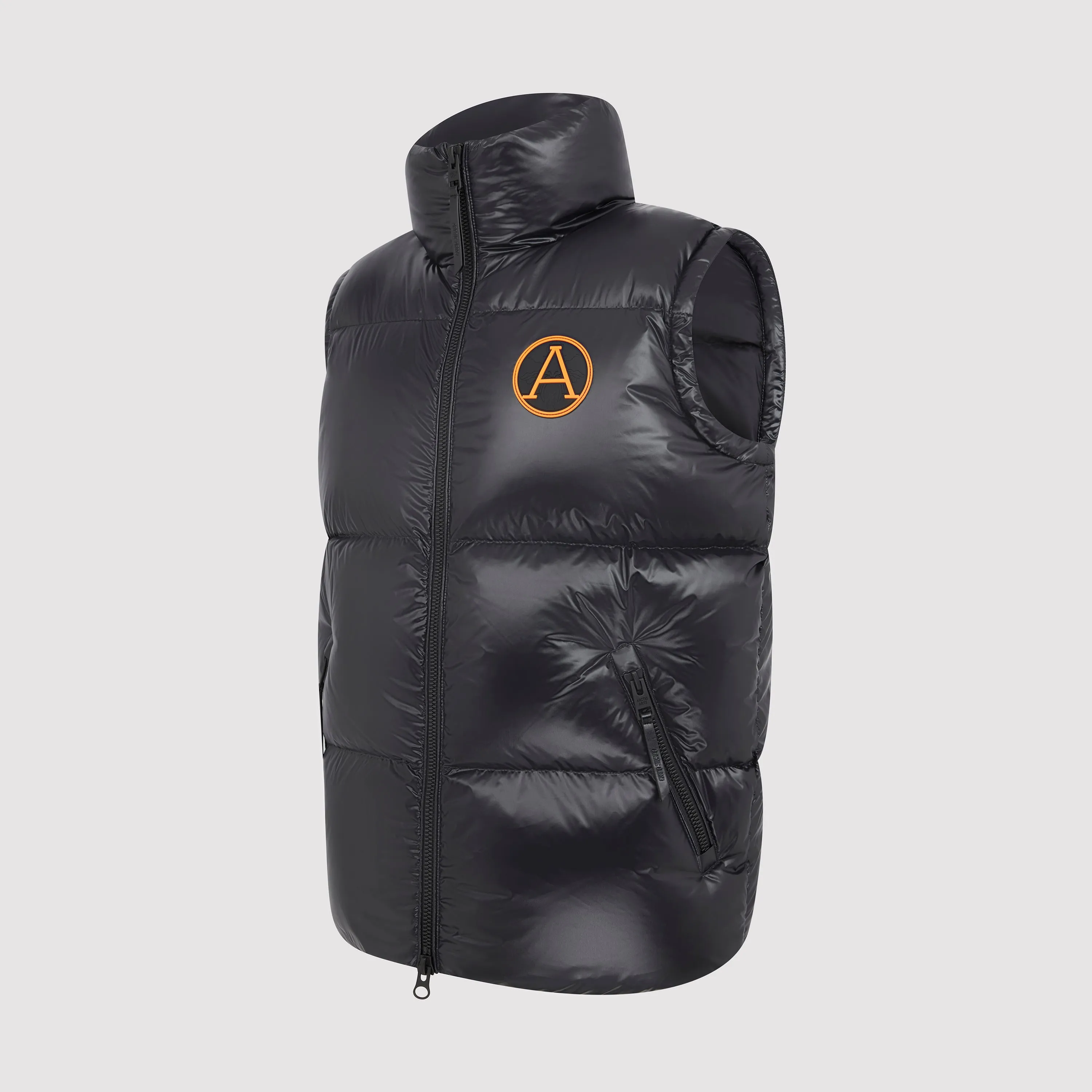 Men's Arctic Shiny Gilet in Black sold by Arctic Army product image thumbnail 3