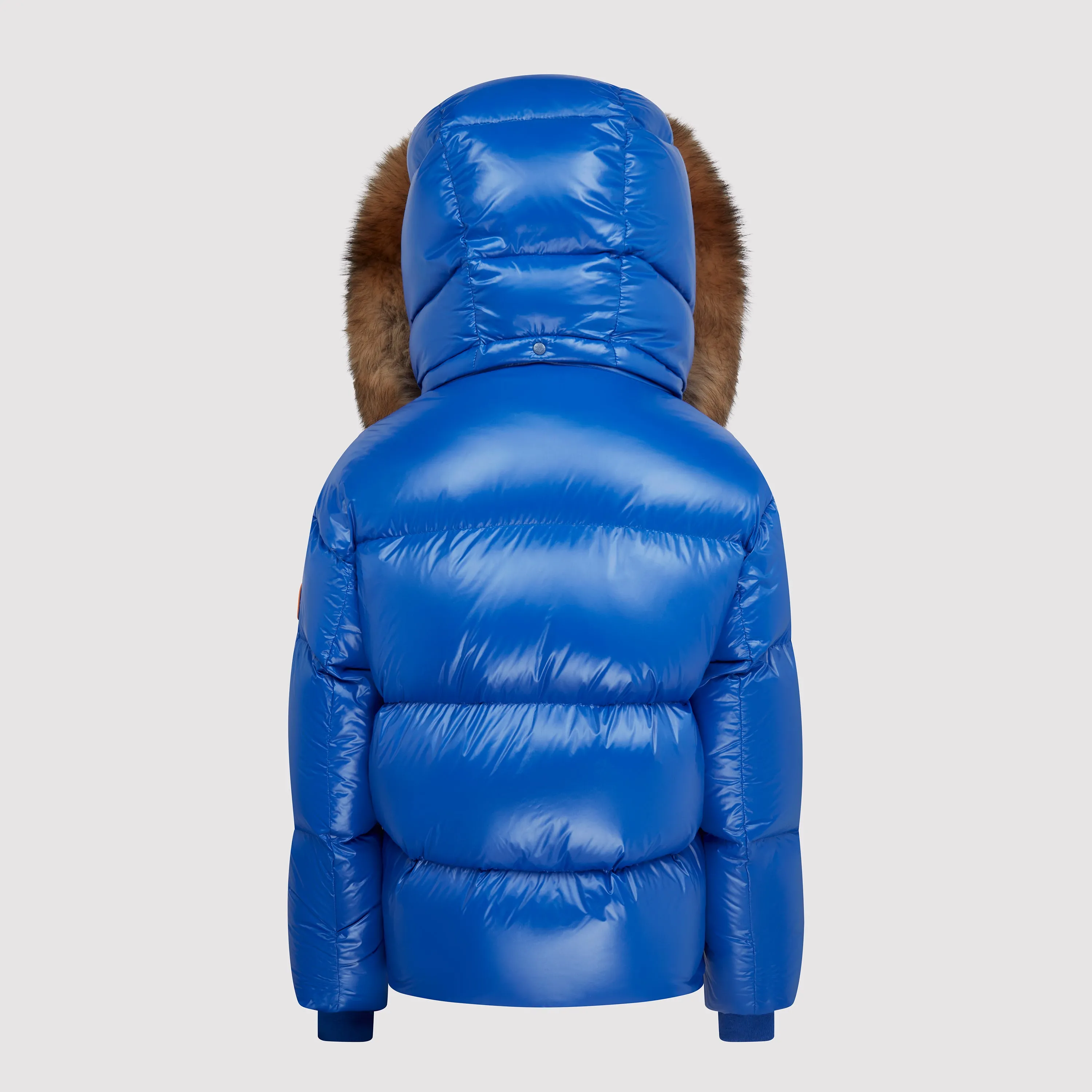 Men's Puffer with Fur in Cobalt Blue sold by Arctic Army product image thumbnail 3