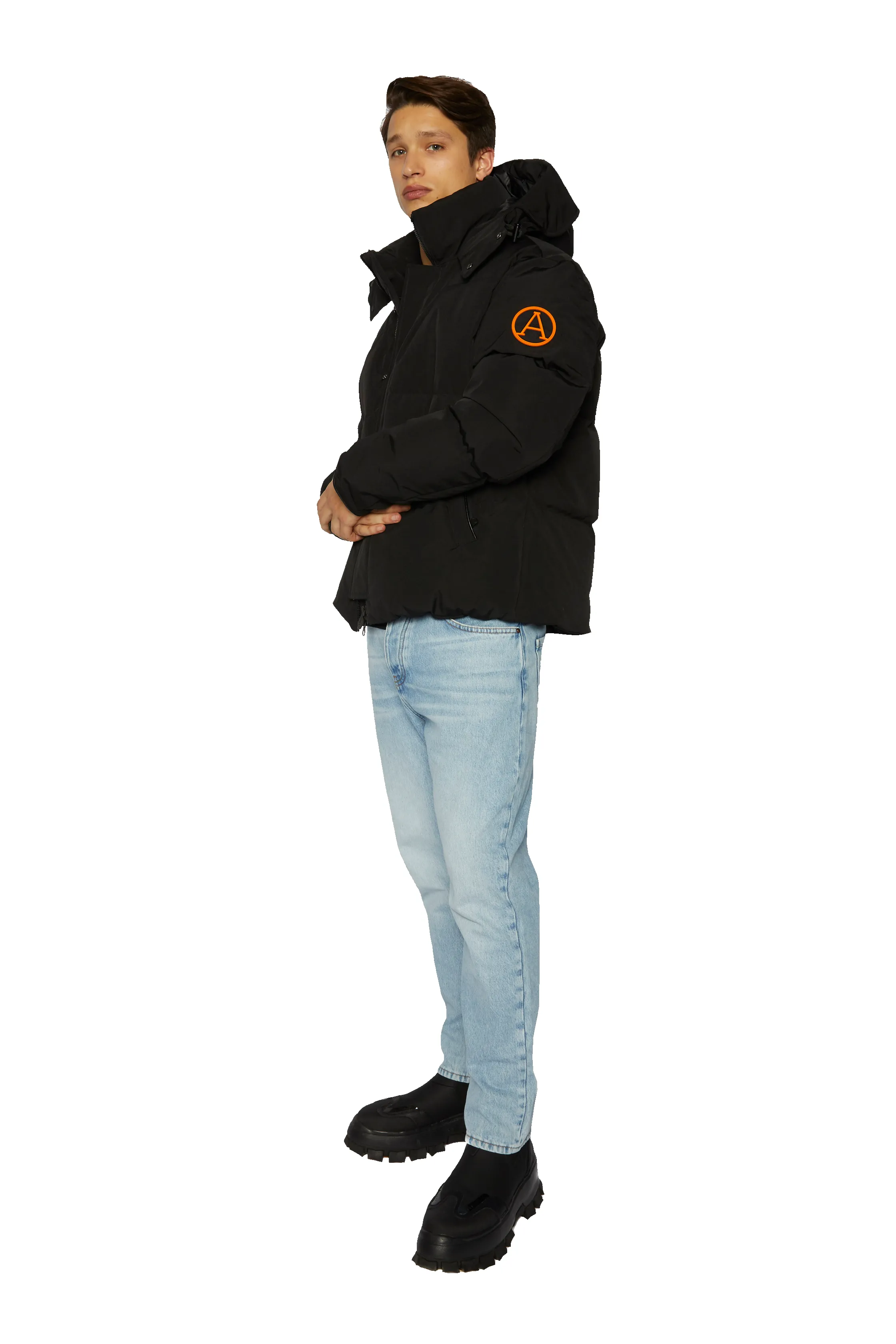 Men's Tailored Puffer in Black sold by Arctic Army product image thumbnail 4