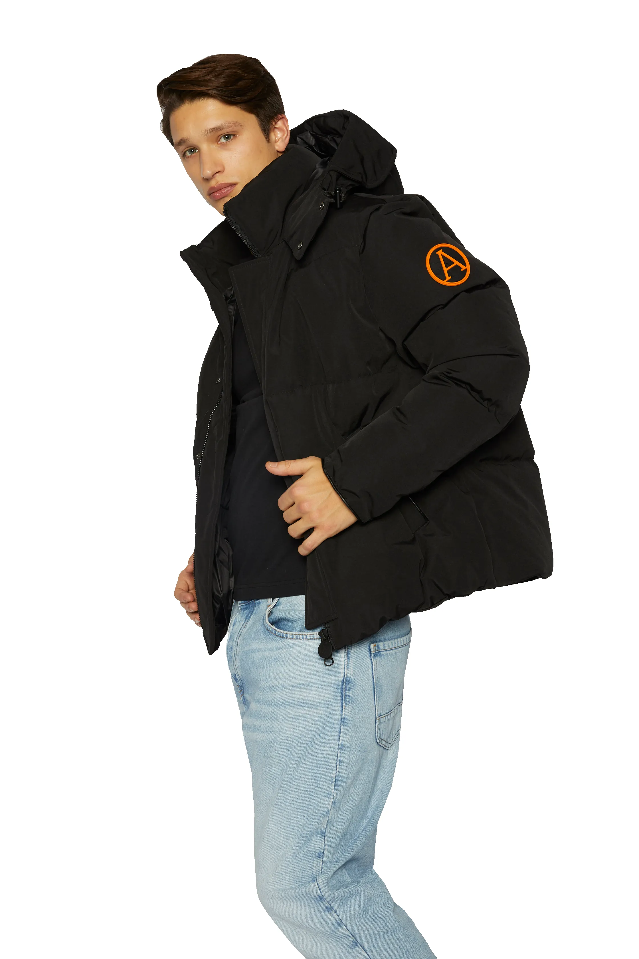 Men's Tailored Puffer in Black sold by Arctic Army product image thumbnail 5