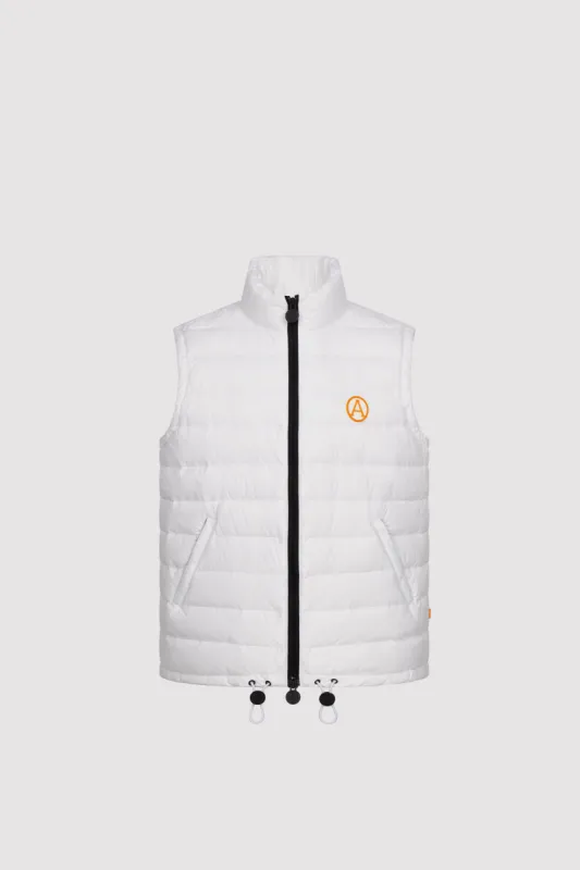 Men's 3D Lightweight Gilet in White sold by Arctic Army