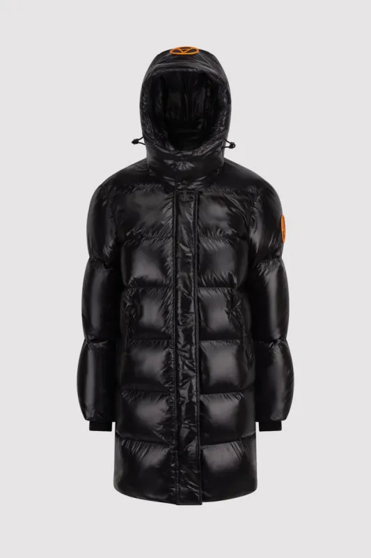 Women's Mid-Length Puffer in Black sold by Arctic Army