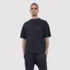 Men's AA T-Shirt in Washed Black sold by Arctic Army