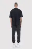 Men's AA T-Shirt in Washed Black sold by Arctic Army
