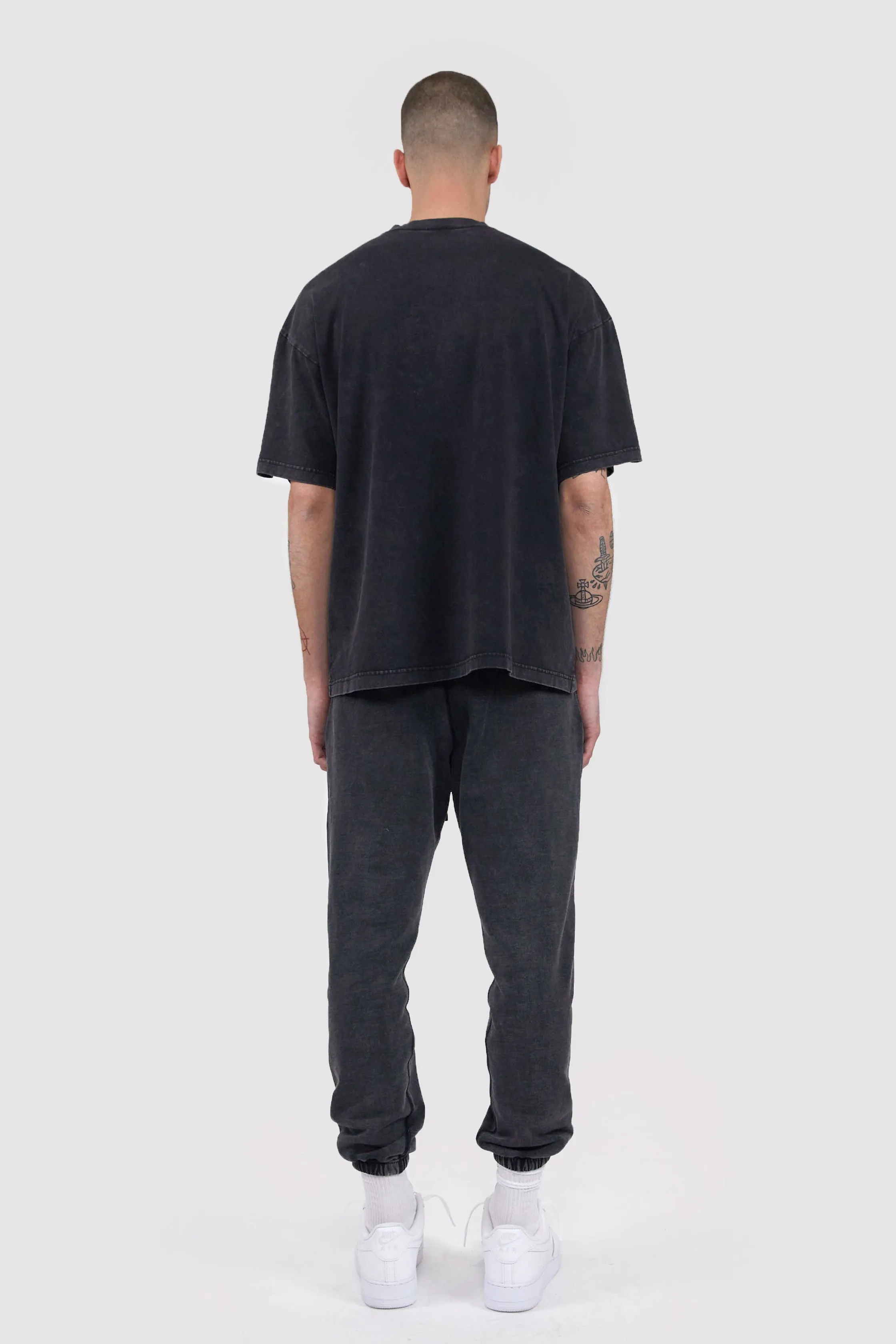 Men's AA T-Shirt in Washed Black sold by Arctic Army product image thumbnail 5
