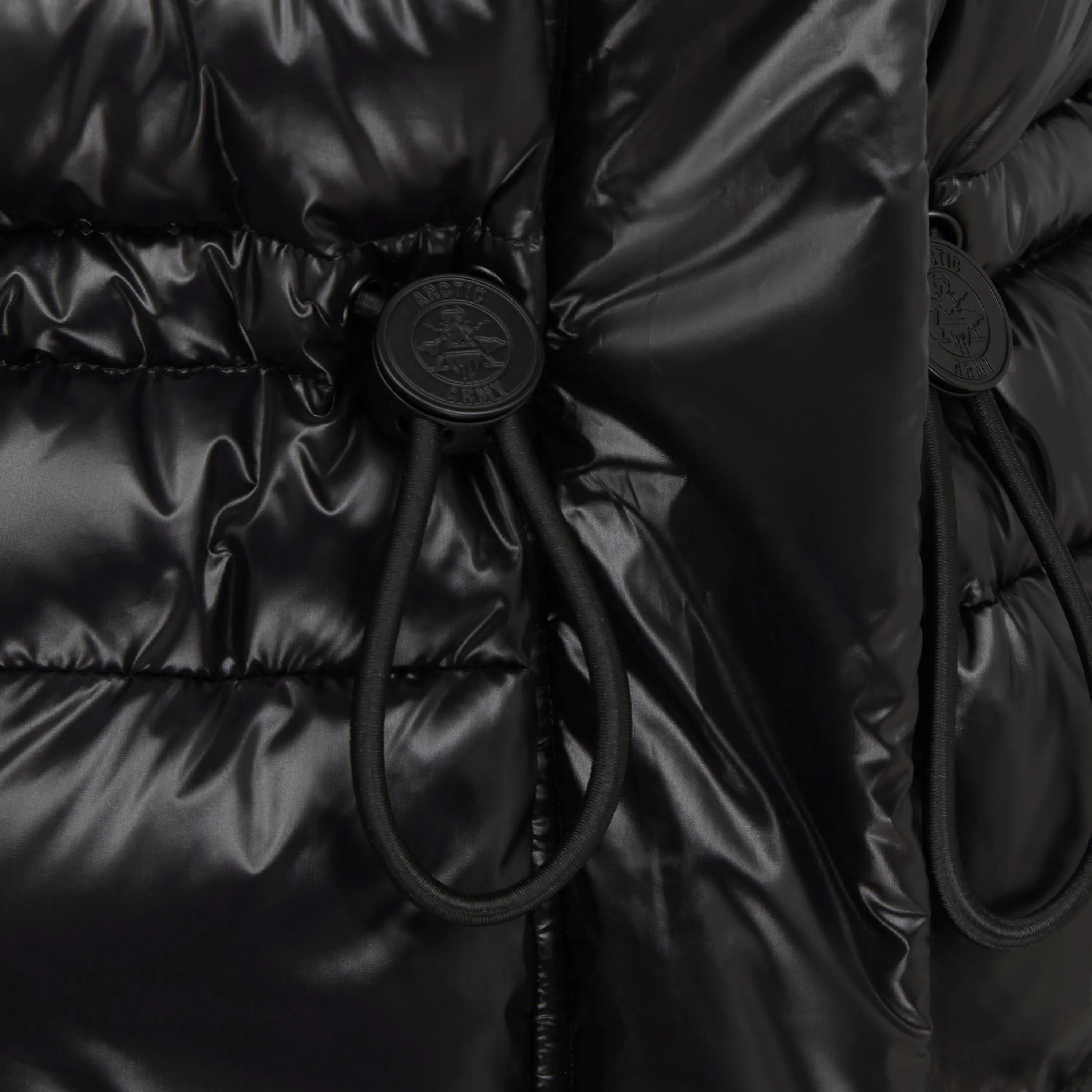 Women's London Puffer with Fur in Black sold by Arctic Army product image thumbnail 4