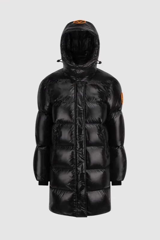 Women's Mid-Length Puffer in Black sold by Arctic Army