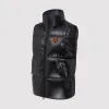 Women's Arctic Shiny Gilet in Black sold by Arctic Army