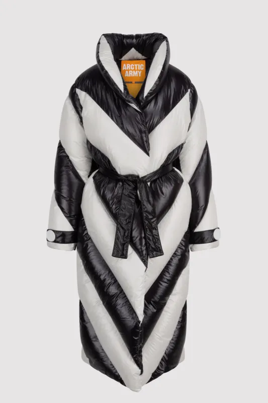 Women's Puffer in Monochrome Print sold by Arctic Army