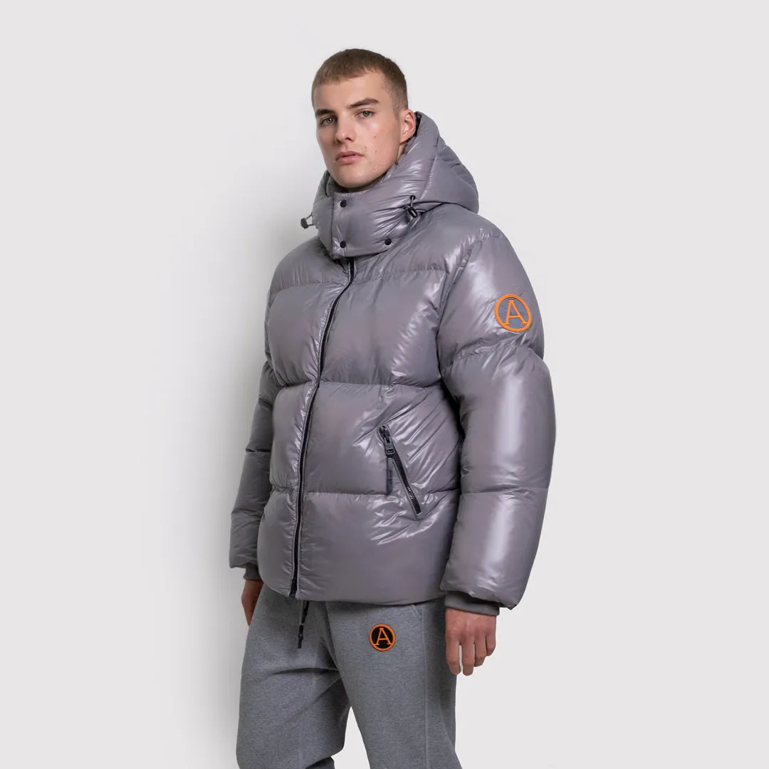 Men's Puffer in Grey sold by Arctic Army product image thumbnail 4