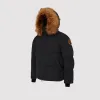 Men's Arctic Insulated Parka in Black sold by Arctic Army