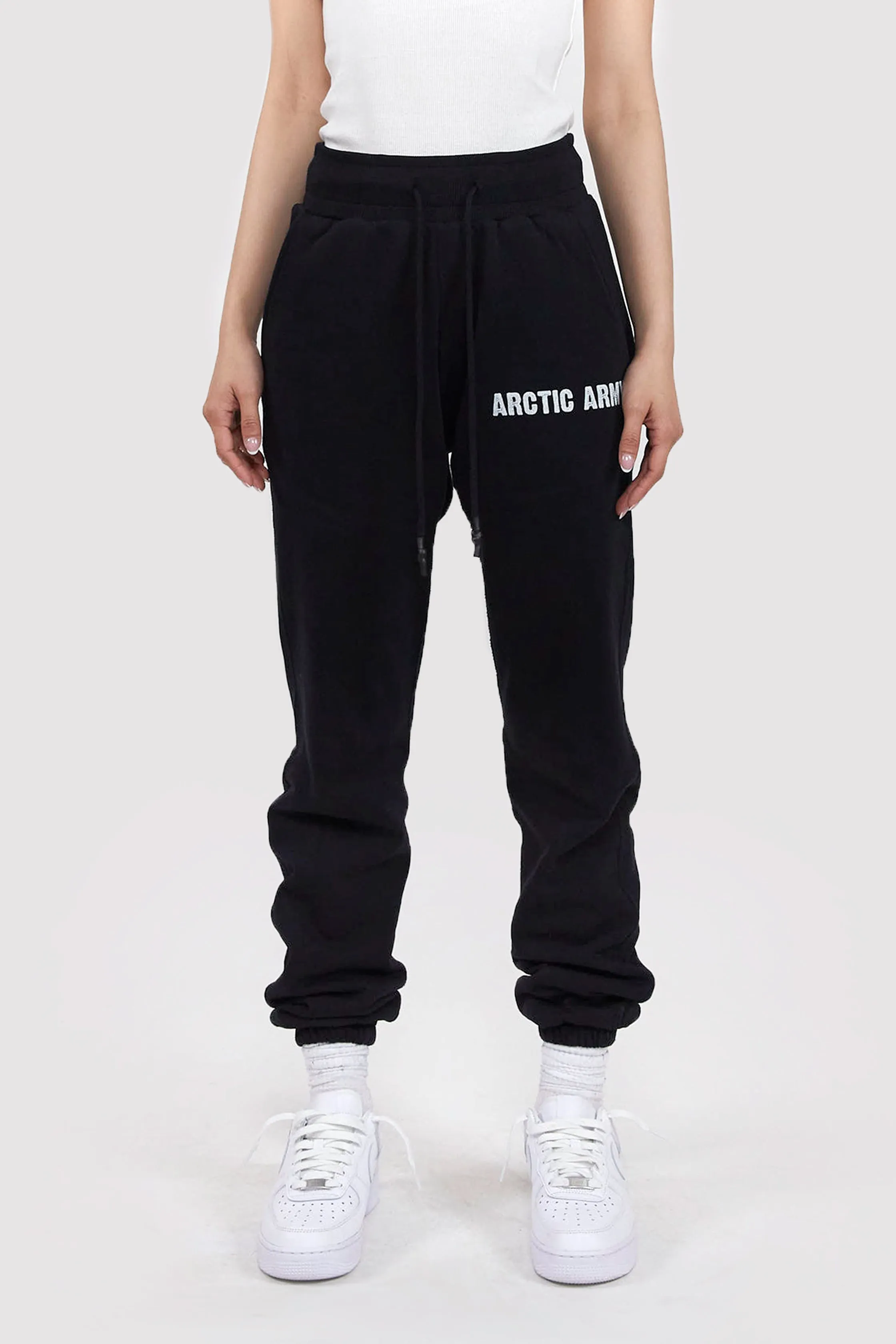 Women's AA Sweatpants in Black sold by Arctic Army product image thumbnail 3